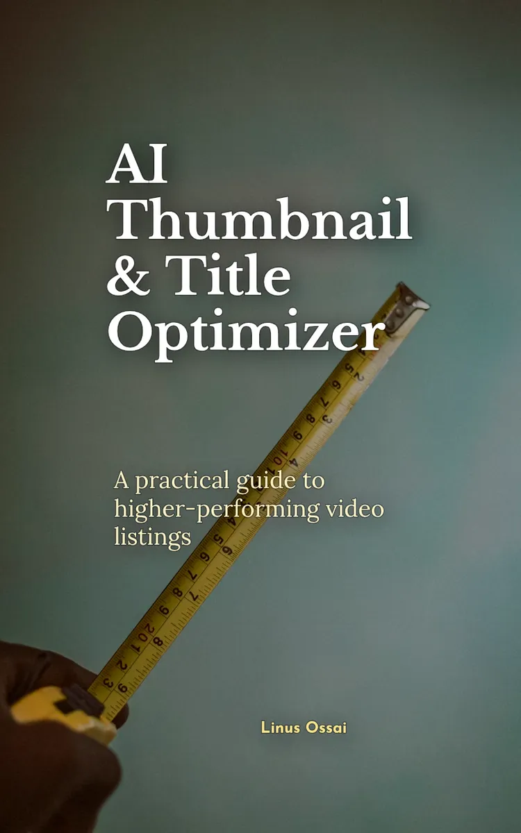 AI Thumbnail & Title Optimizer