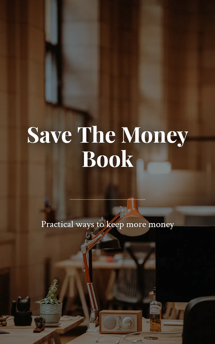 Save The Money Book