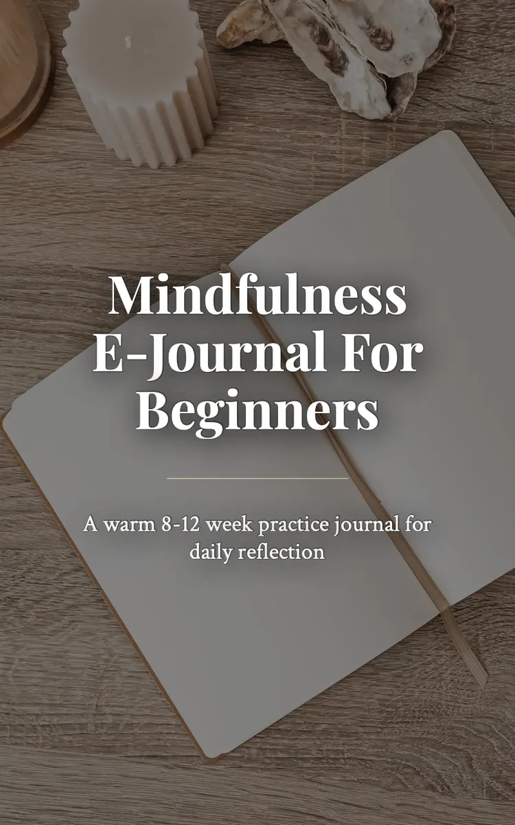 Mindfulness E-Journal For Beginners