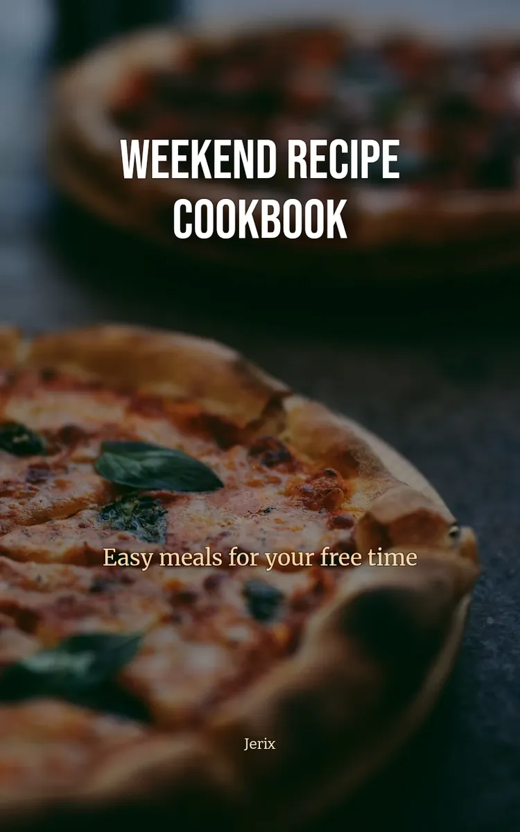 Weekend Recipe Cookbook