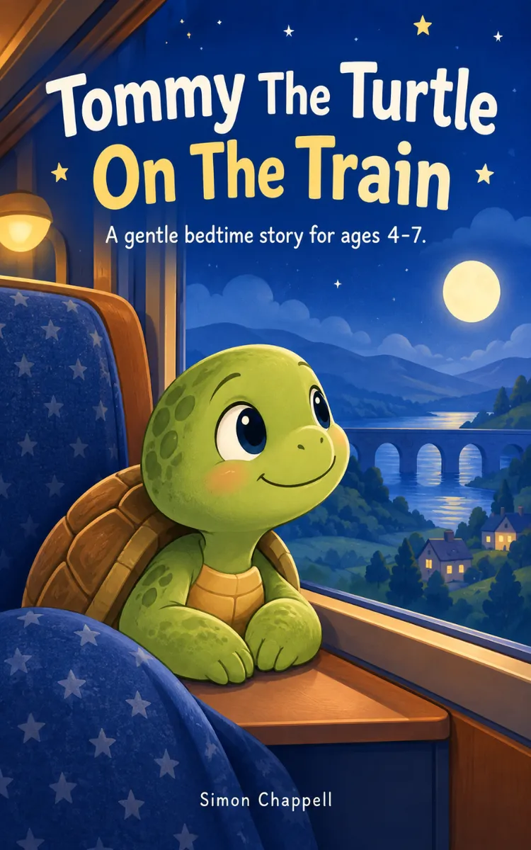 Tommy The Turtle On The Train