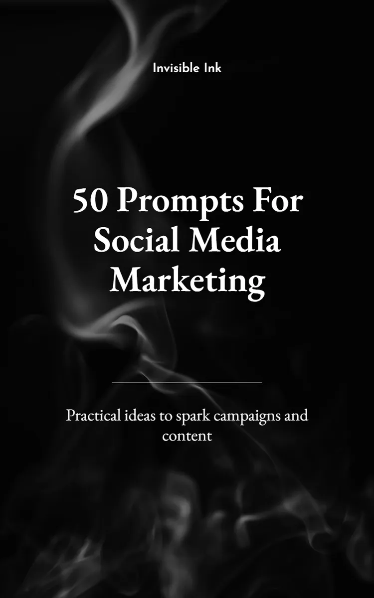50 Prompts For Social Media Marketing