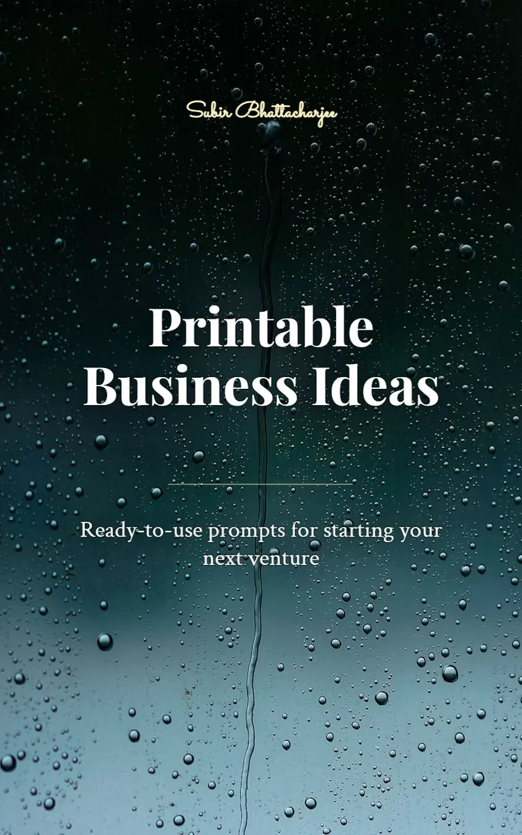 Printable Business Ideas