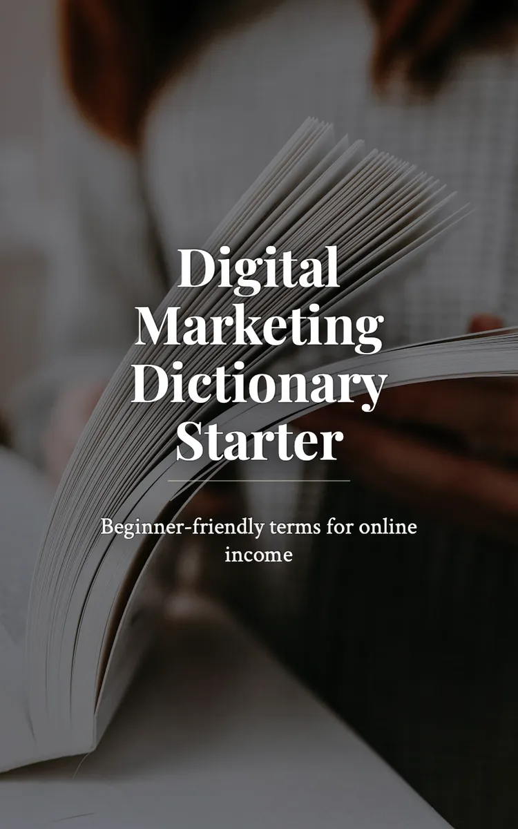 Digital Marketing Dictionary Starter