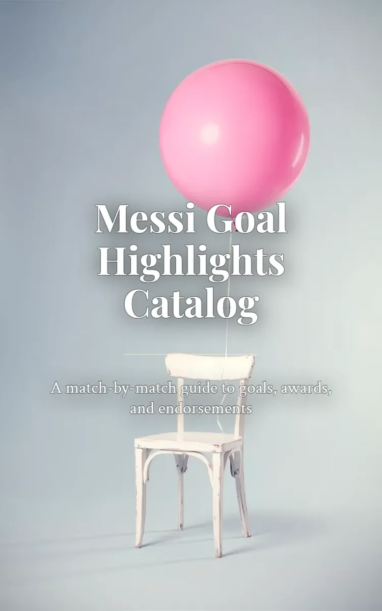 Messi Goal Highlights Catalog