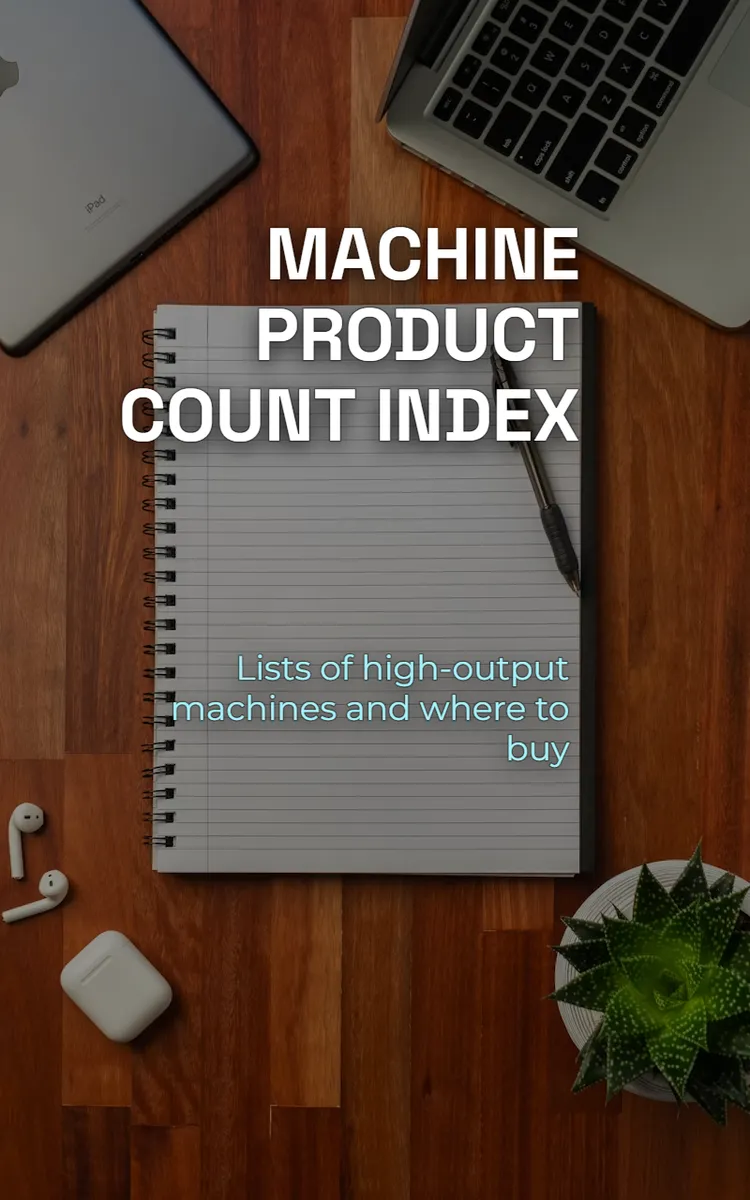 Machine Product Count Index