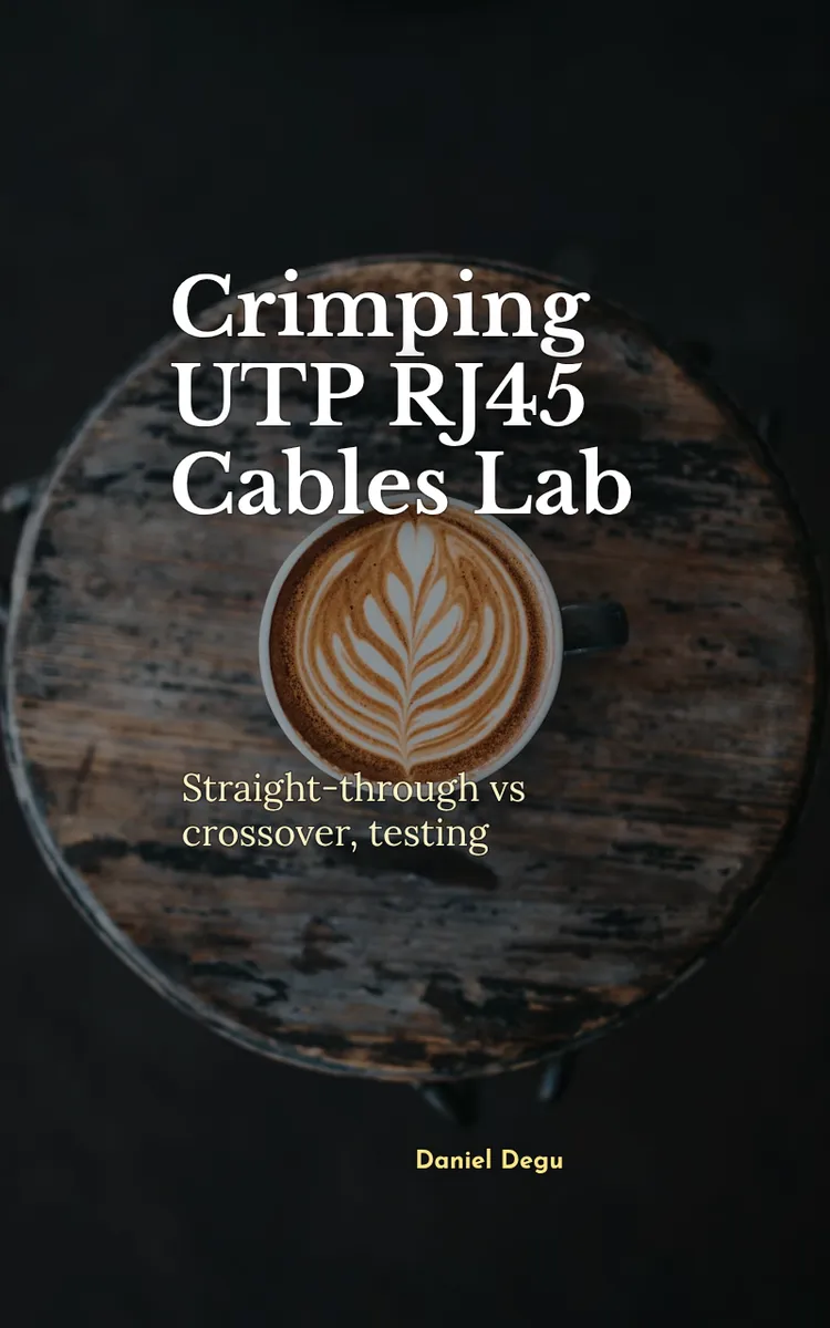 Crimping UTP RJ45 Cables Lab