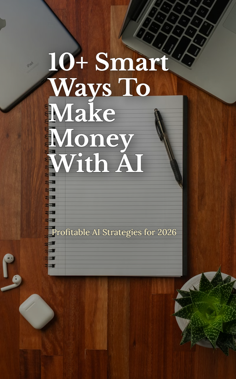 10+ Smart Ways To Make Money With AI