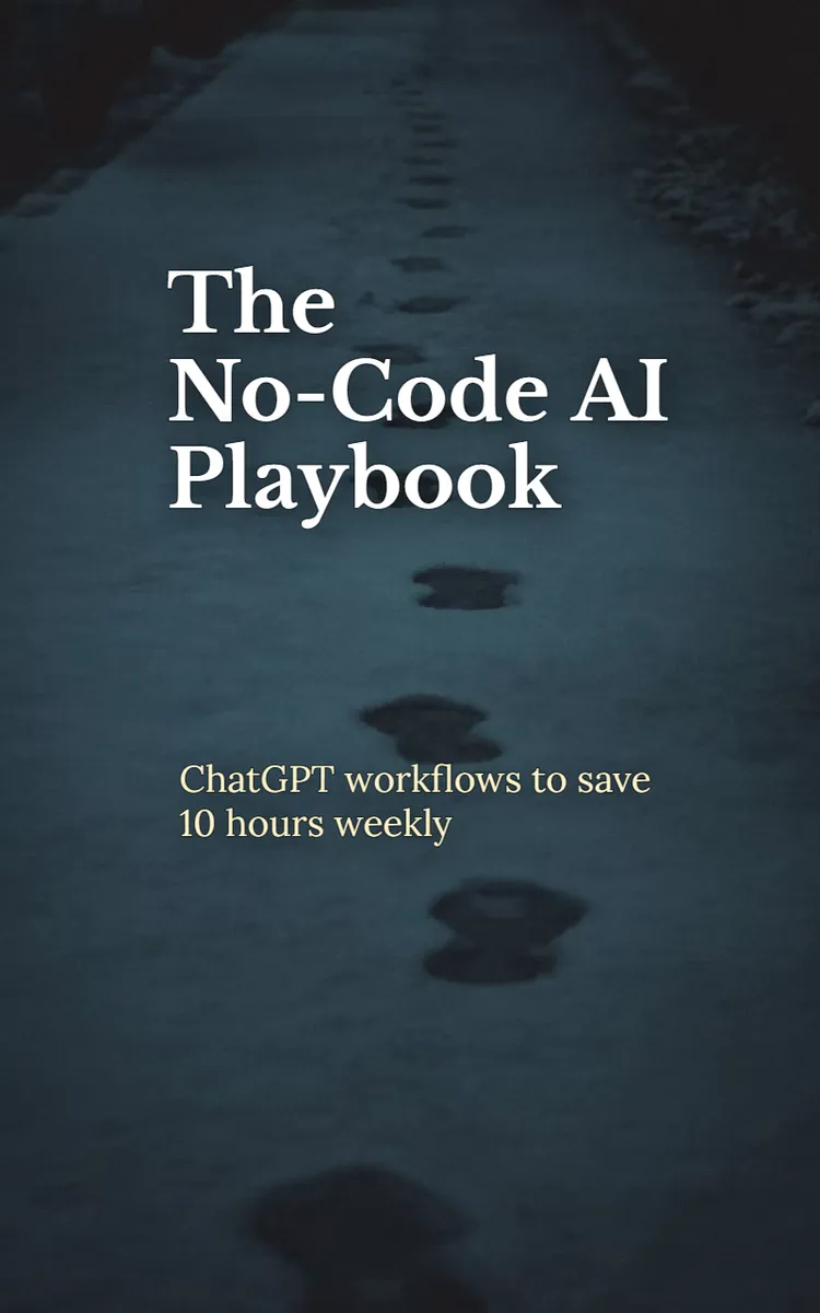 The No-Code AI Playbook