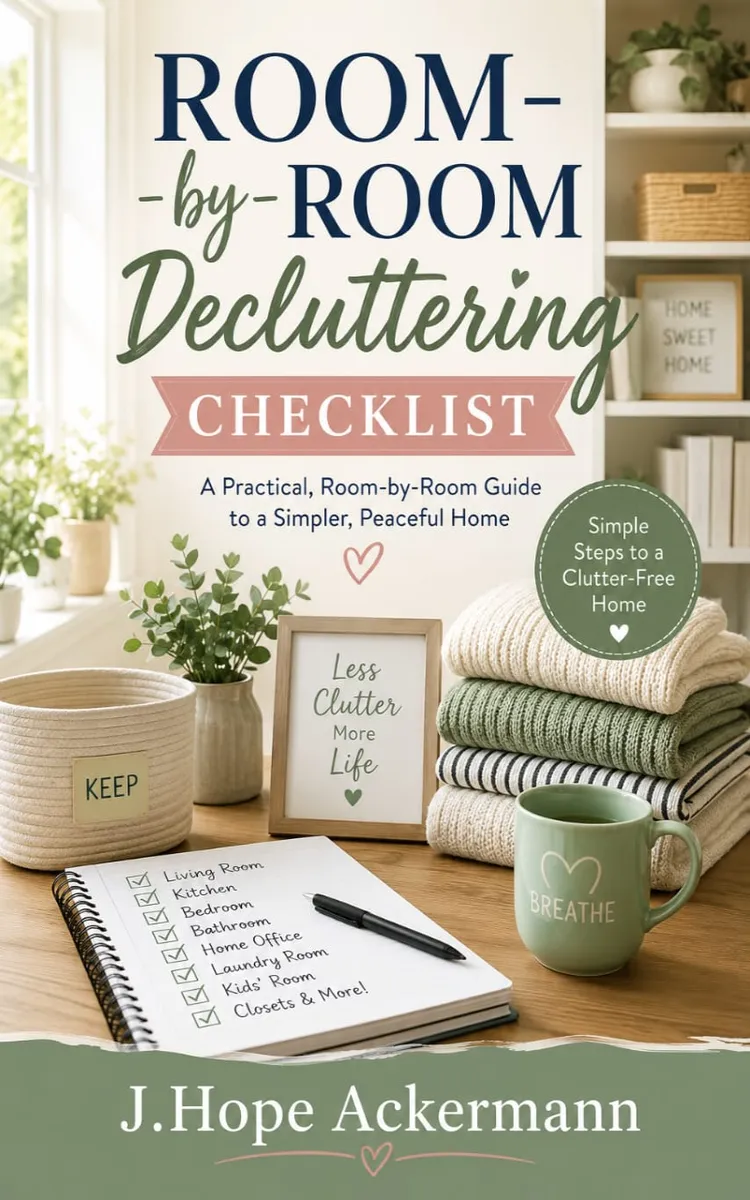 Room-By-Room Decluttering Checklist
