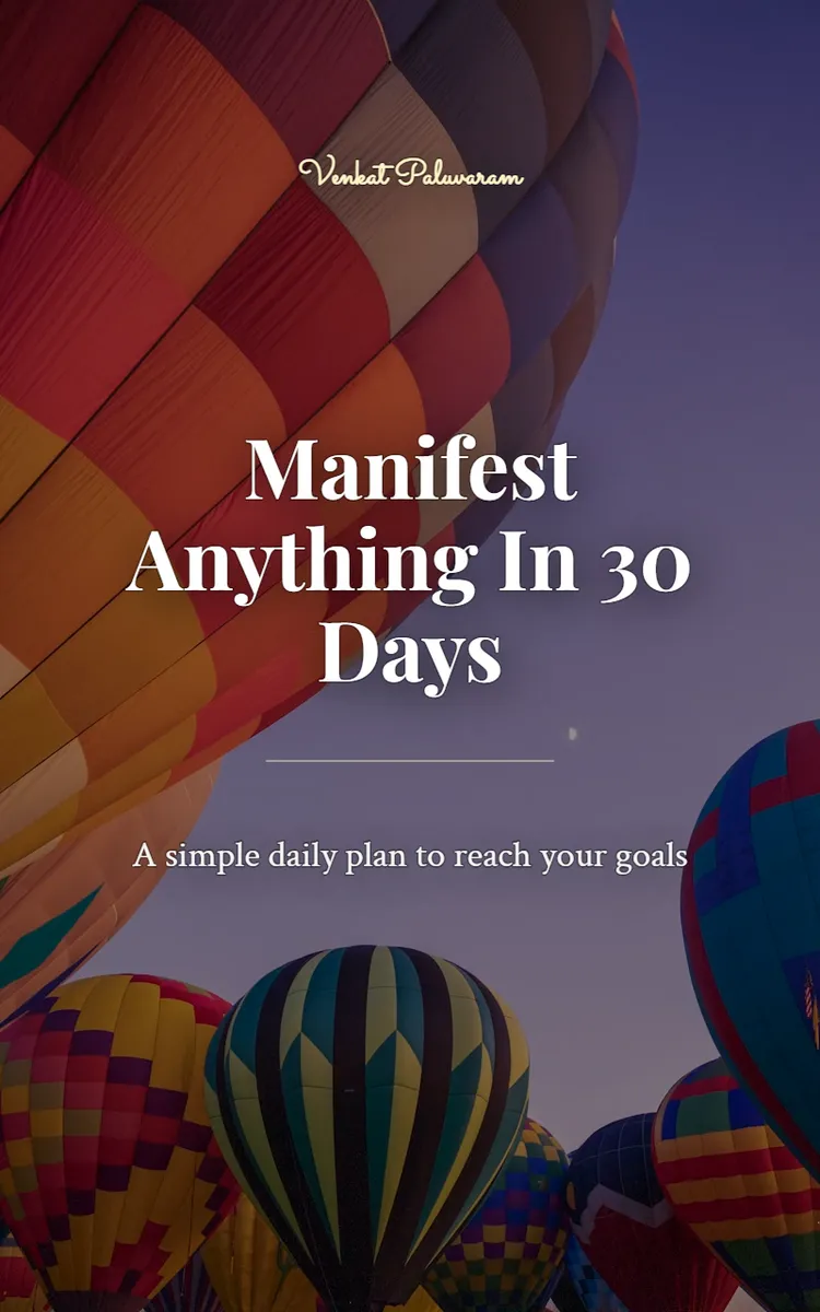 Manifest Anything In 30 Days
