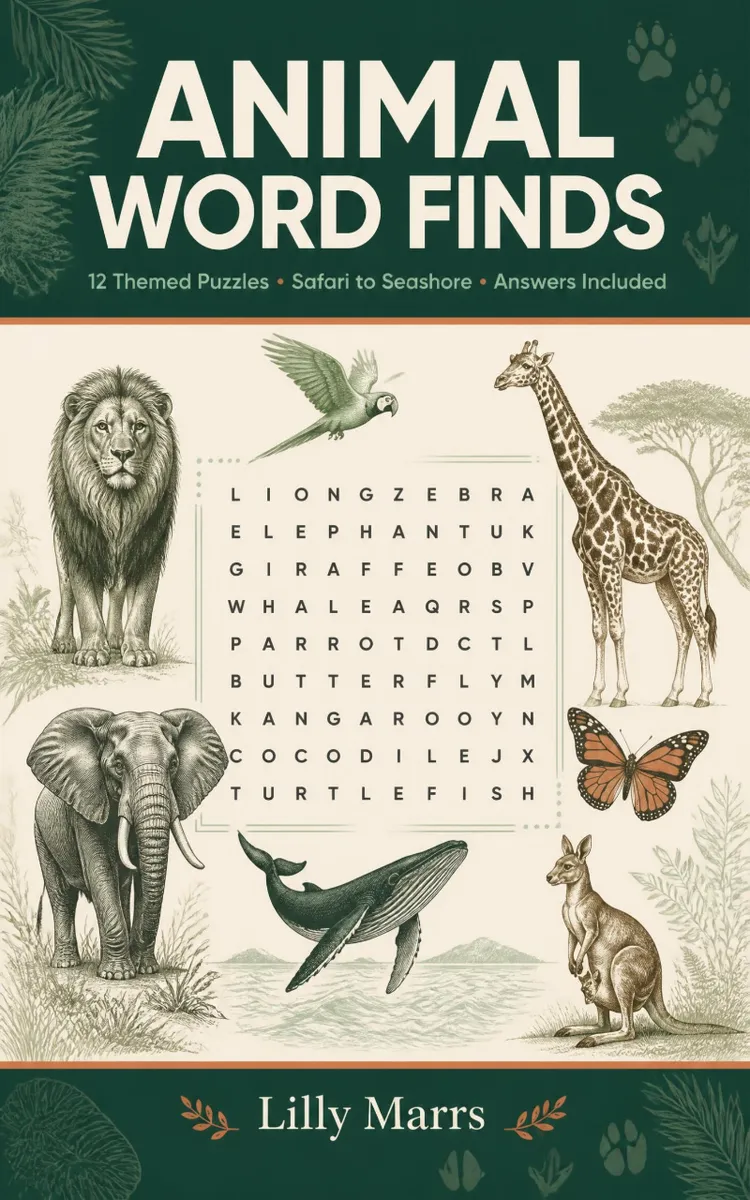 Animal Word Finds