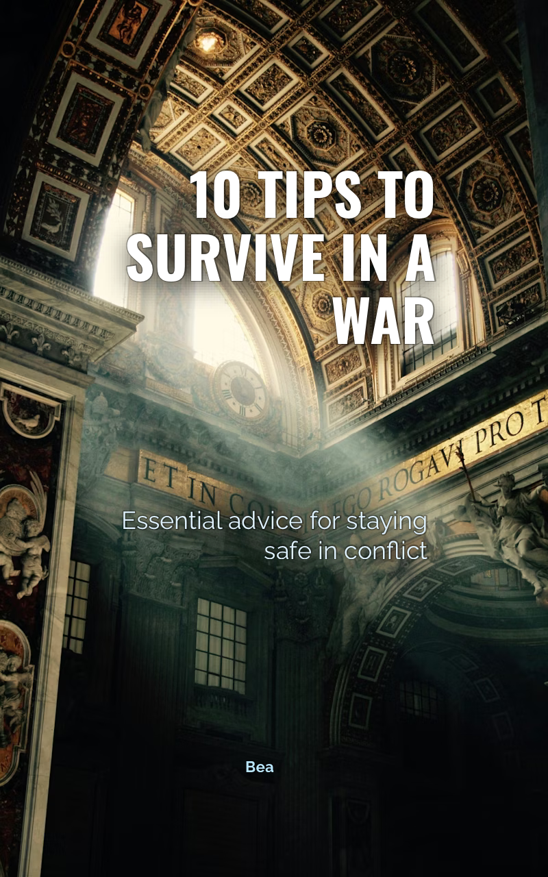 10 Tips To Survive In A War