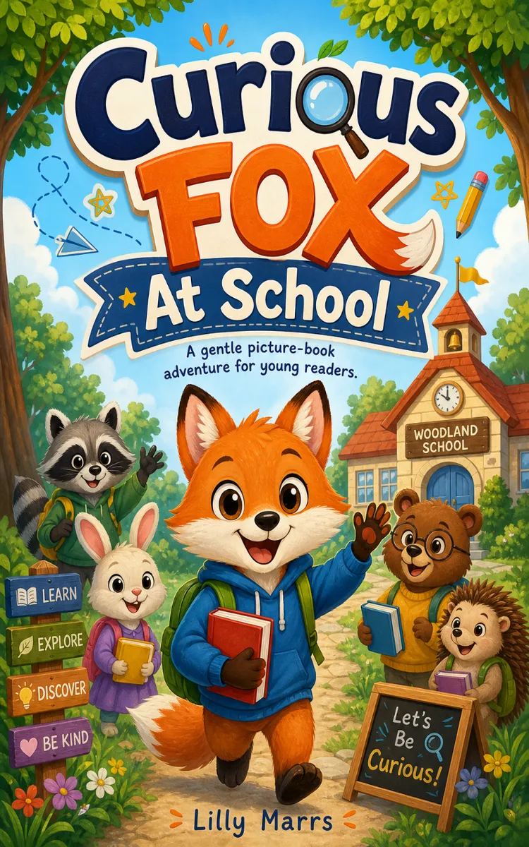 Curious Fox At School