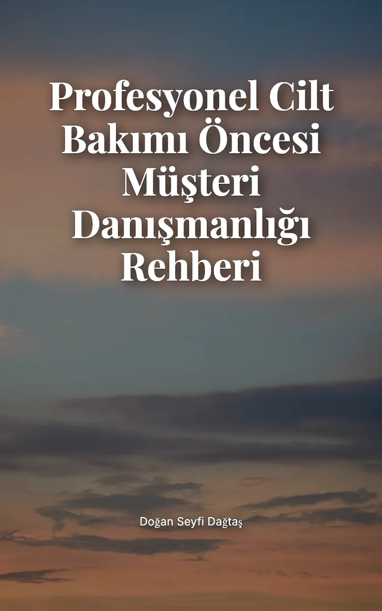 Profesyonel Cilt Bakımı Öncesi Müşteri Danışmanlığı Rehberi
