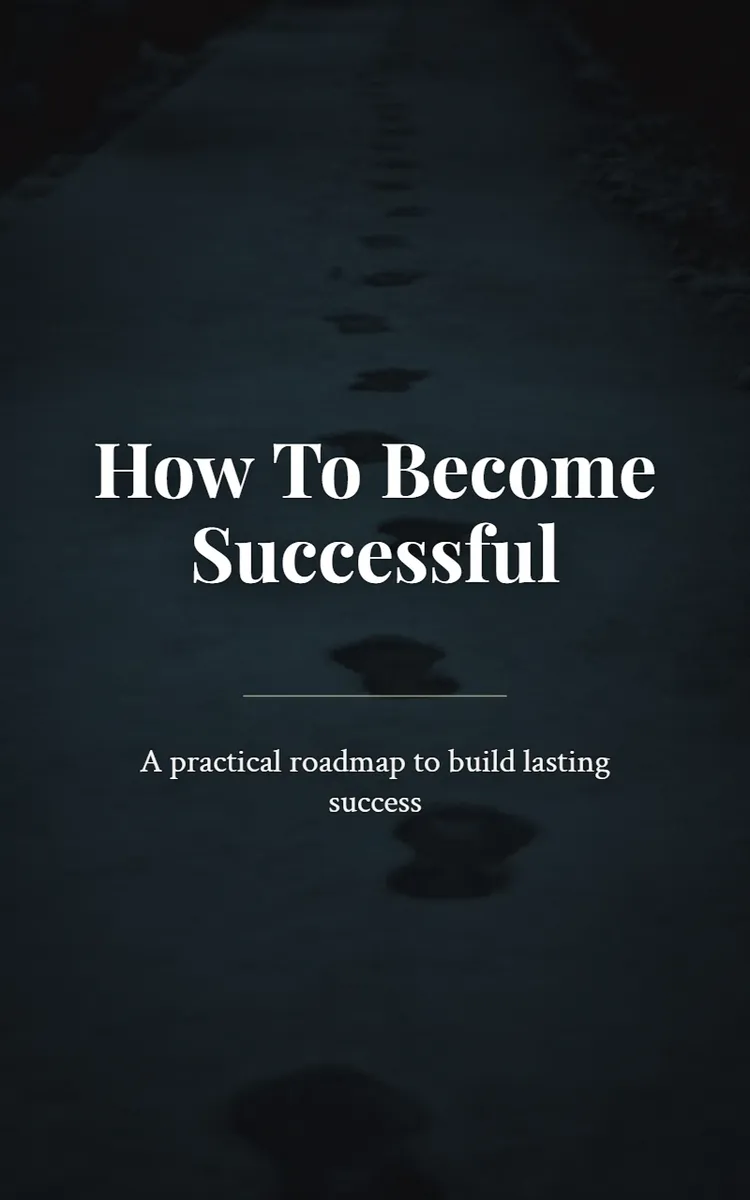 How To Become Successful