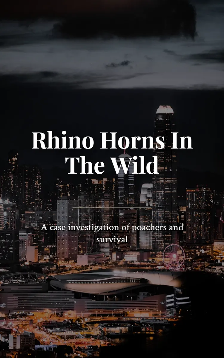 Rhino Horns In The Wild