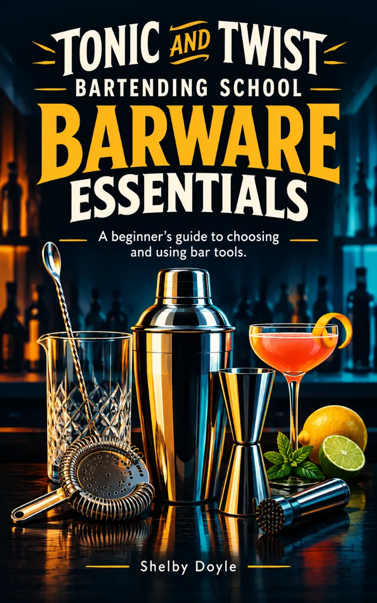 Tonic And Twist Bartending School Barware Essentials