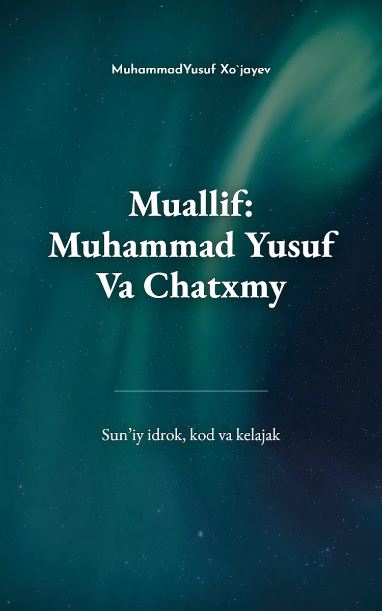 Muallif: Muhammad Yusuf Va Chatxmy