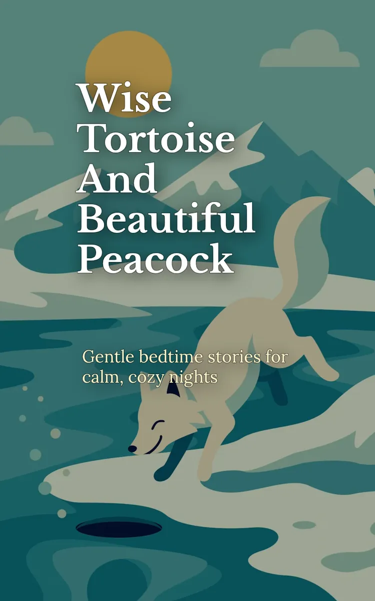 Wise Tortoise And Beautiful Peacock