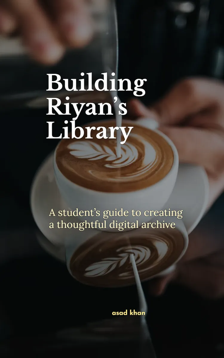 Building Riyan’s Library
