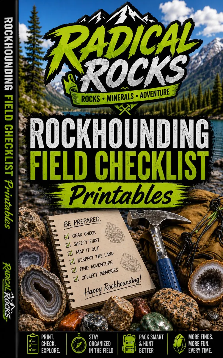 Rockhounding Field Checklist Printables