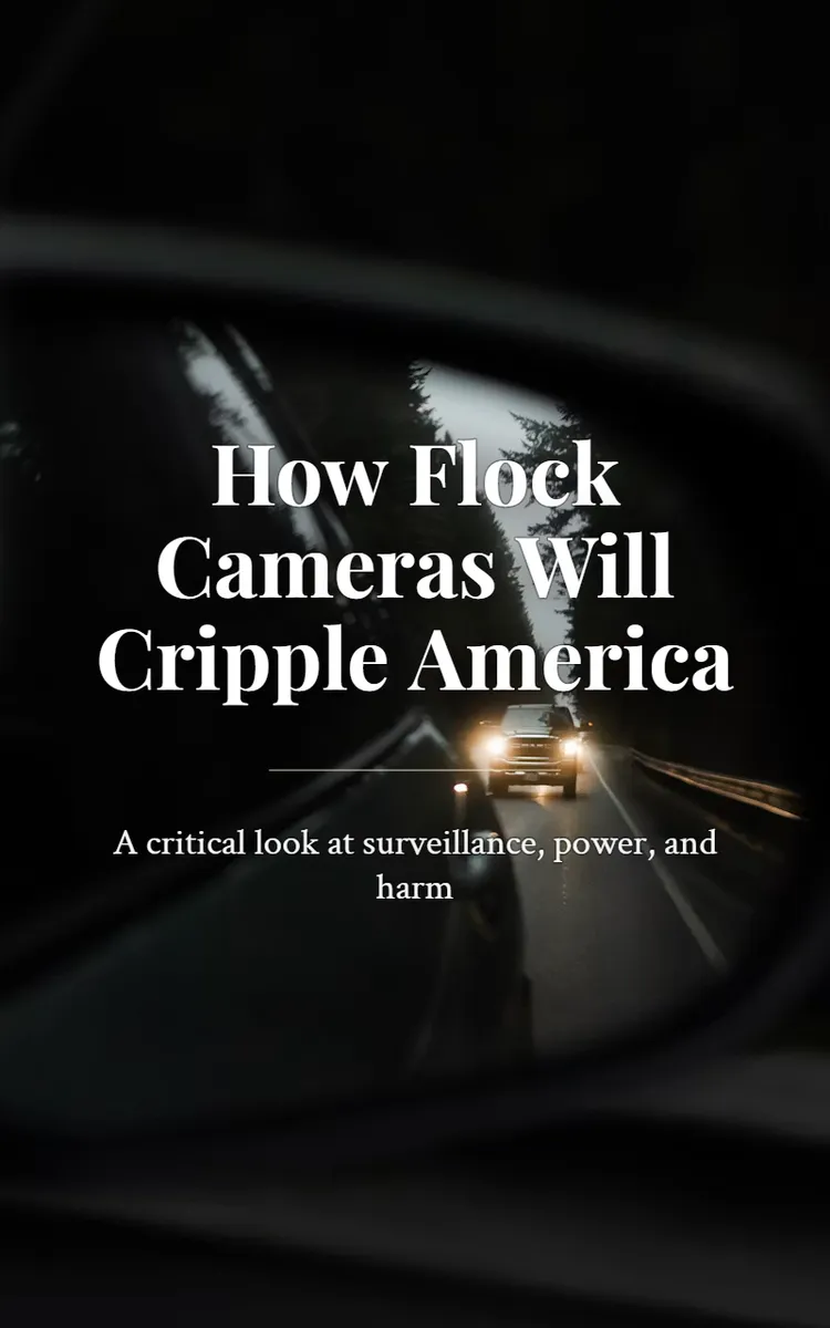 How Flock Cameras Will Cripple America