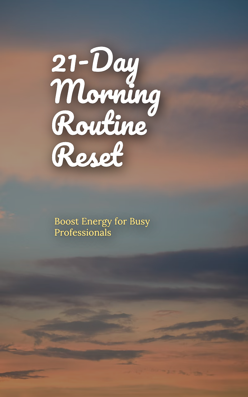 21-Day Morning Routine Reset