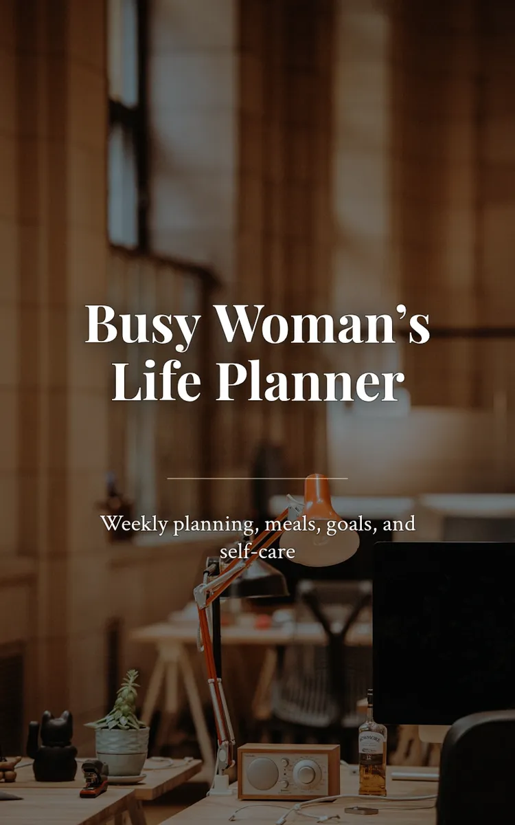 Busy Woman’s Life Planner
