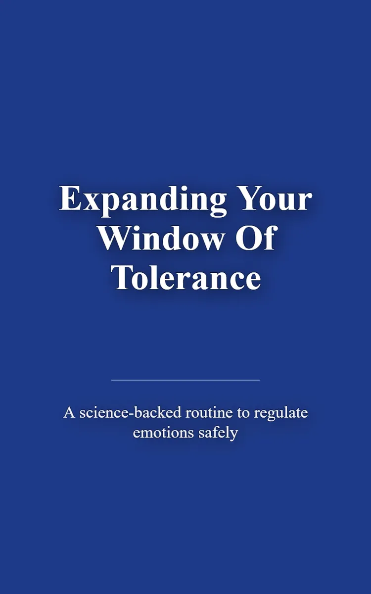 Expanding Your Window Of Tolerance