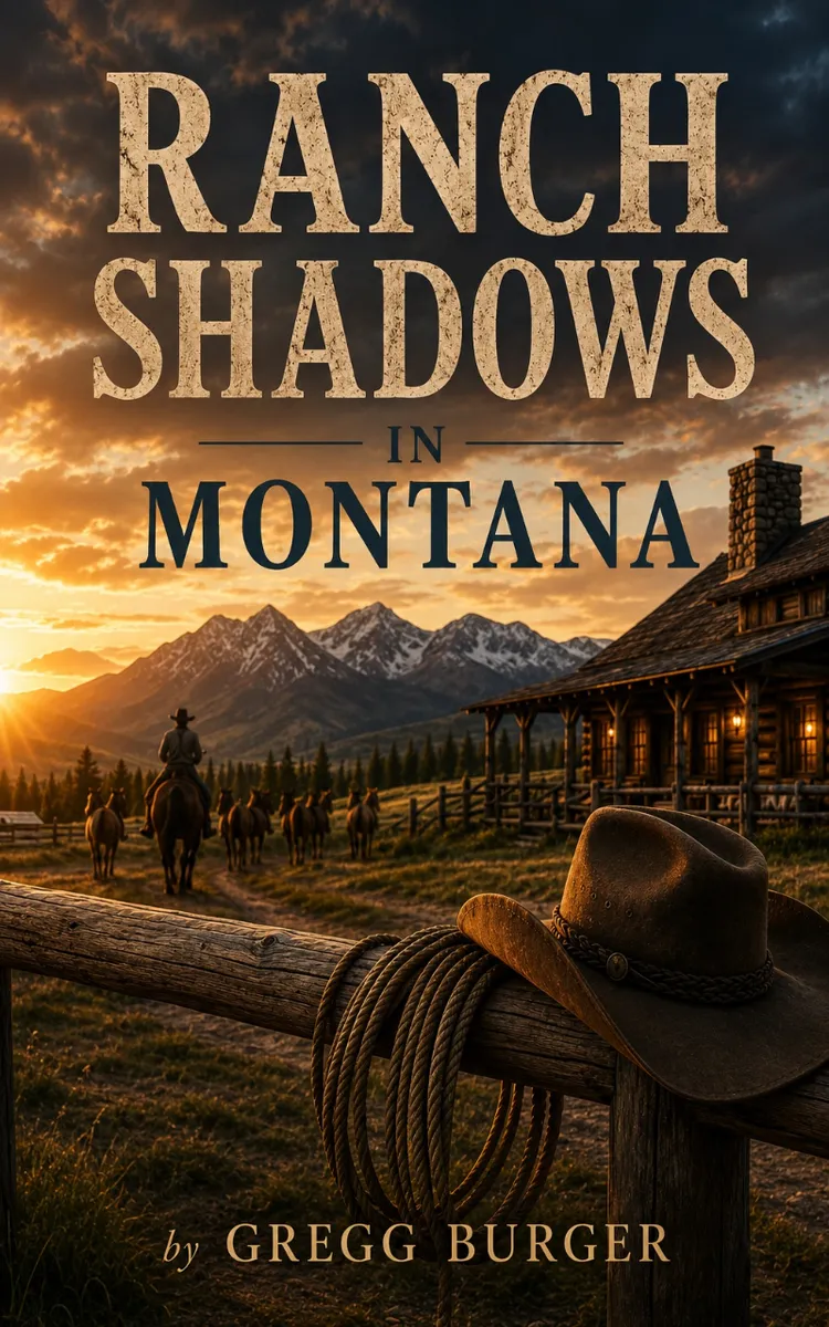 Ranch Shadows In Montana