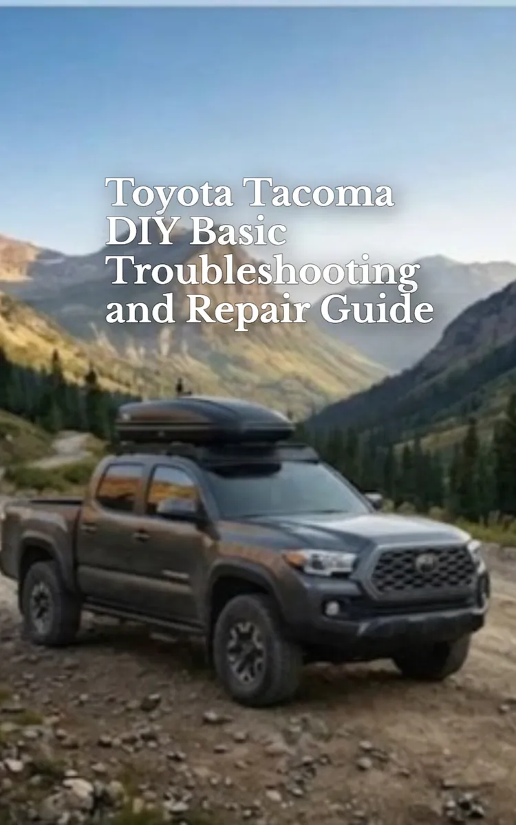 Toyota Tacoma DIY Basic Troubleshooting and Repair Guide