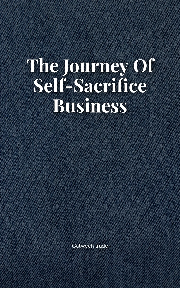 The journey of self-sacrifice business