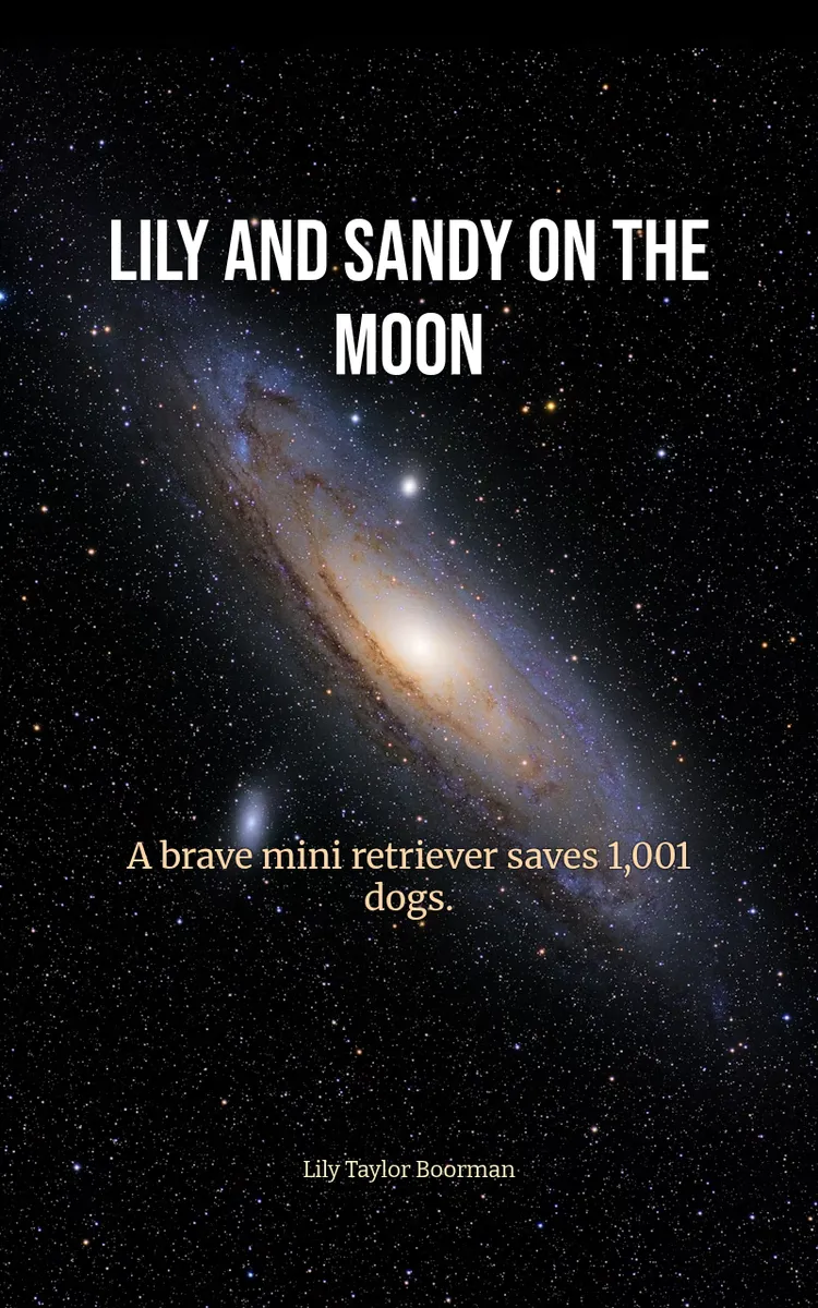 Lily And Sandy On The Moon