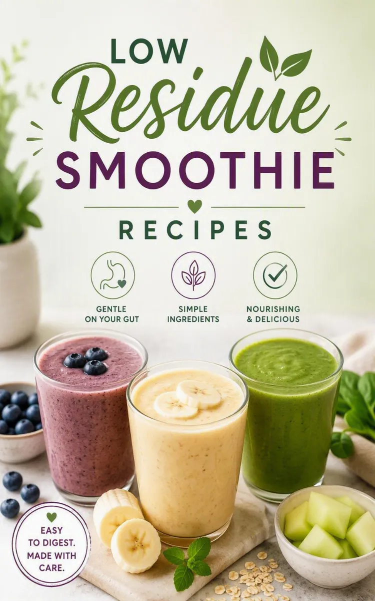 Low-Residue Smoothie Recipe Index