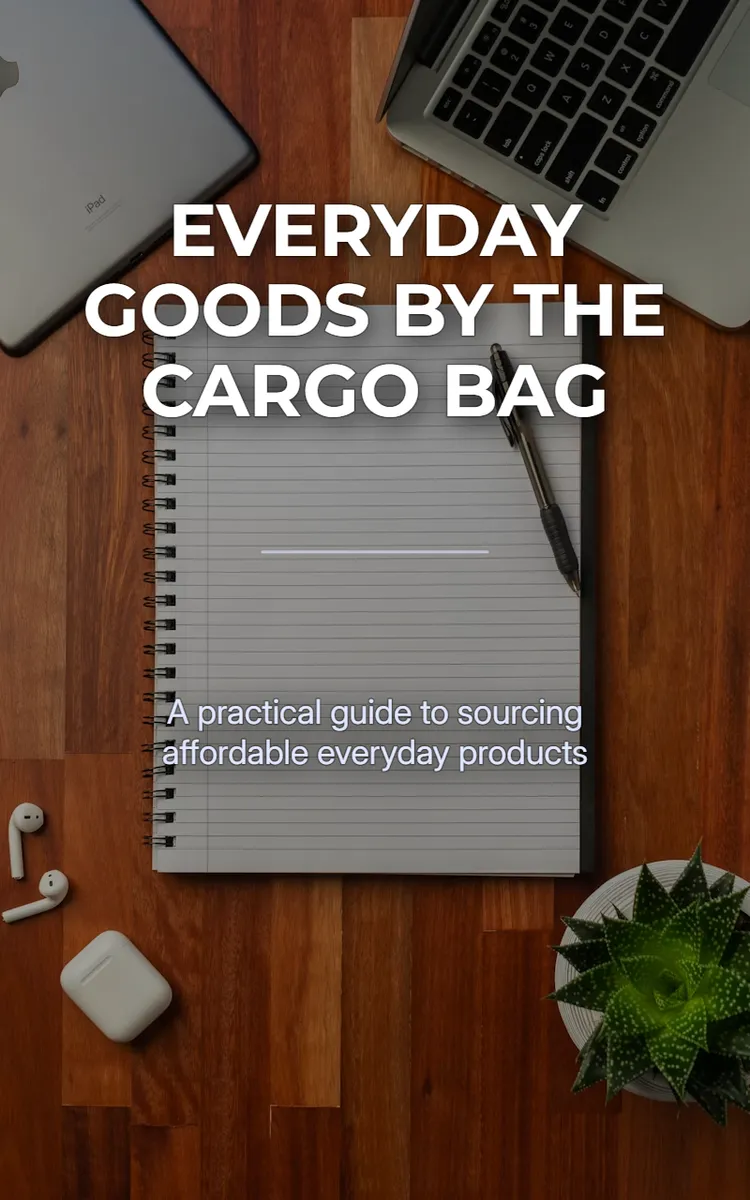 Everyday Goods By The Cargo Bag