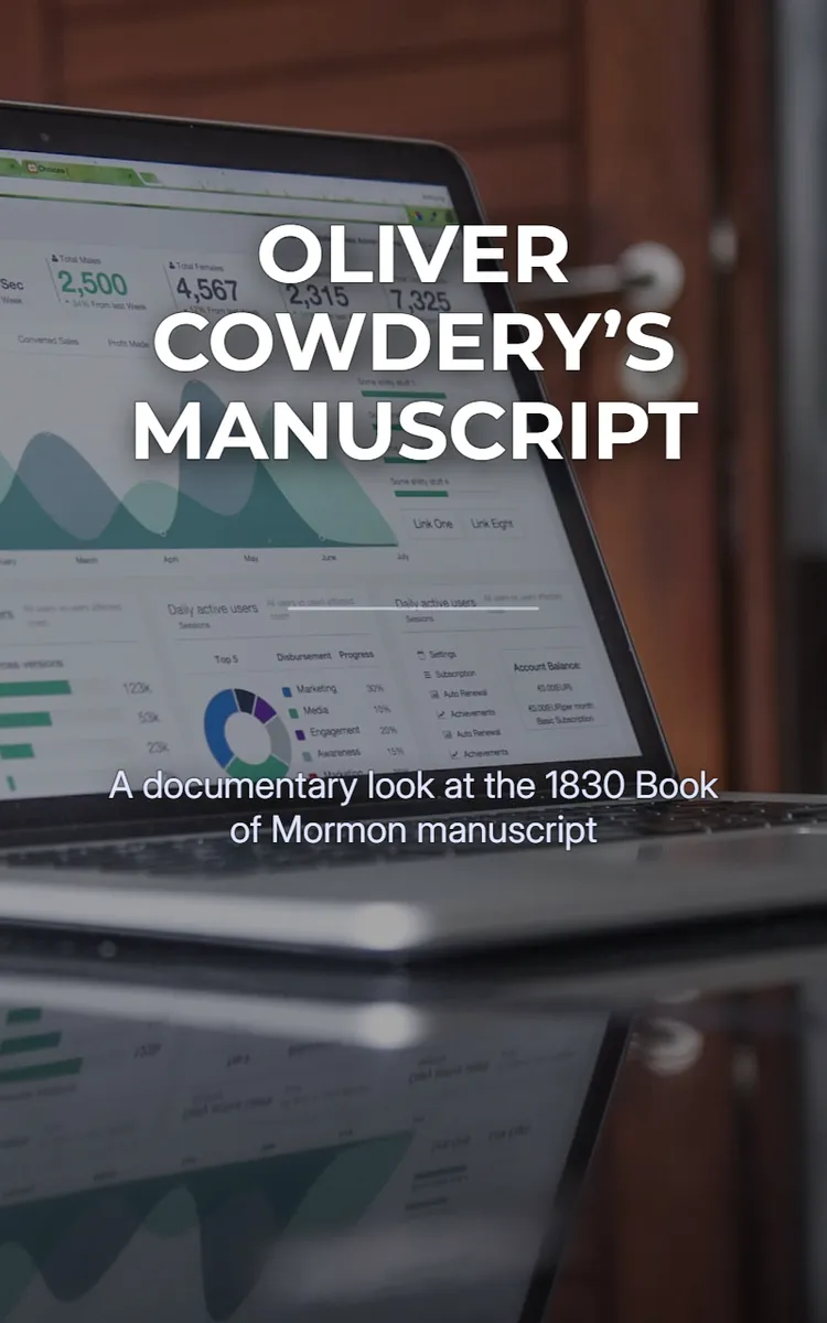 Oliver Cowdery’s Manuscript