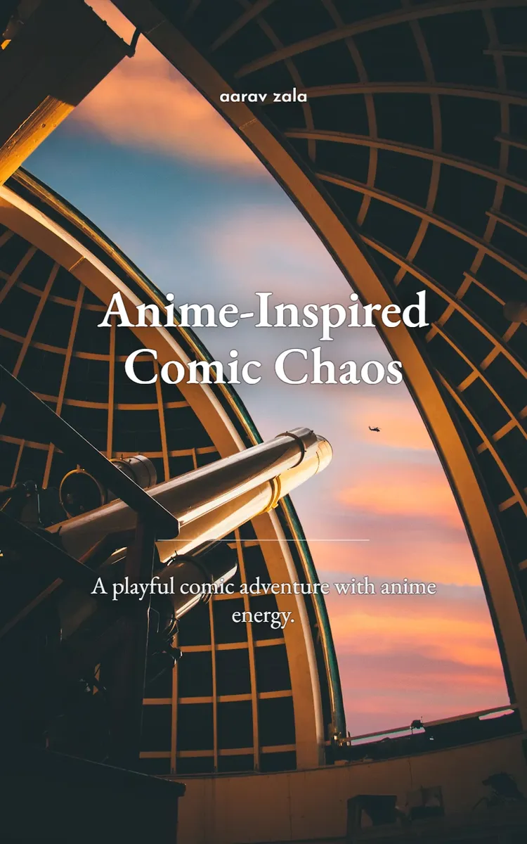 Anime-Inspired Comic Chaos