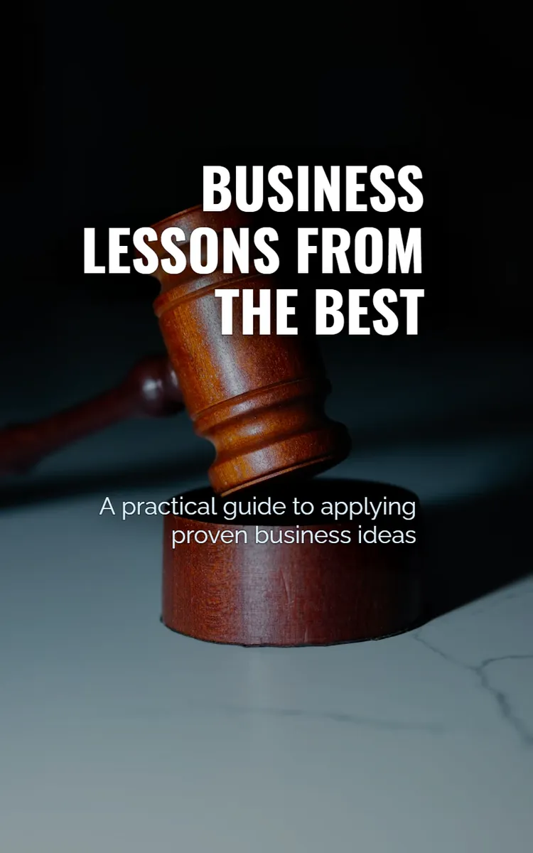 Business Lessons From The Best