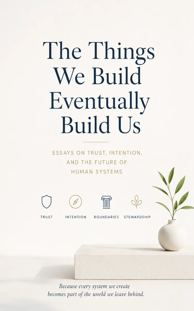 The Things We Build Eventually Build Us