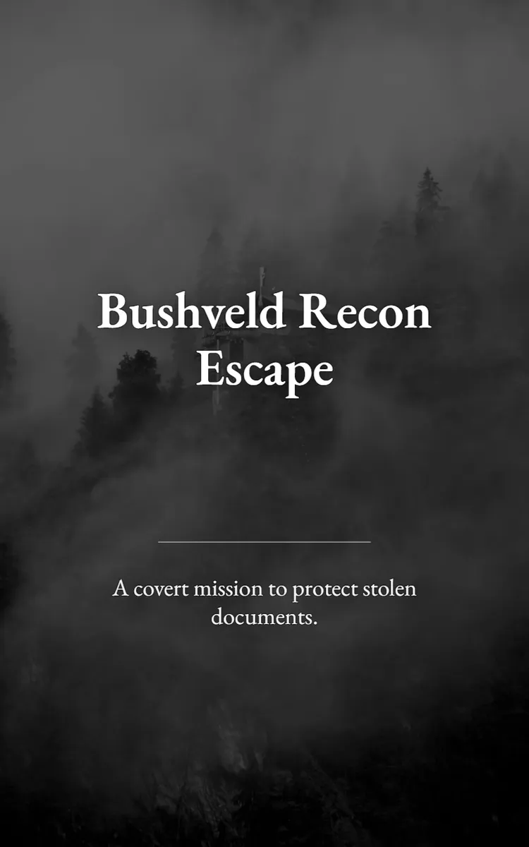 Bushveld Recon Escape