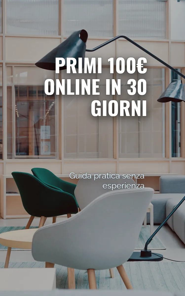 Primi 100€ Online In 30 Giorni
