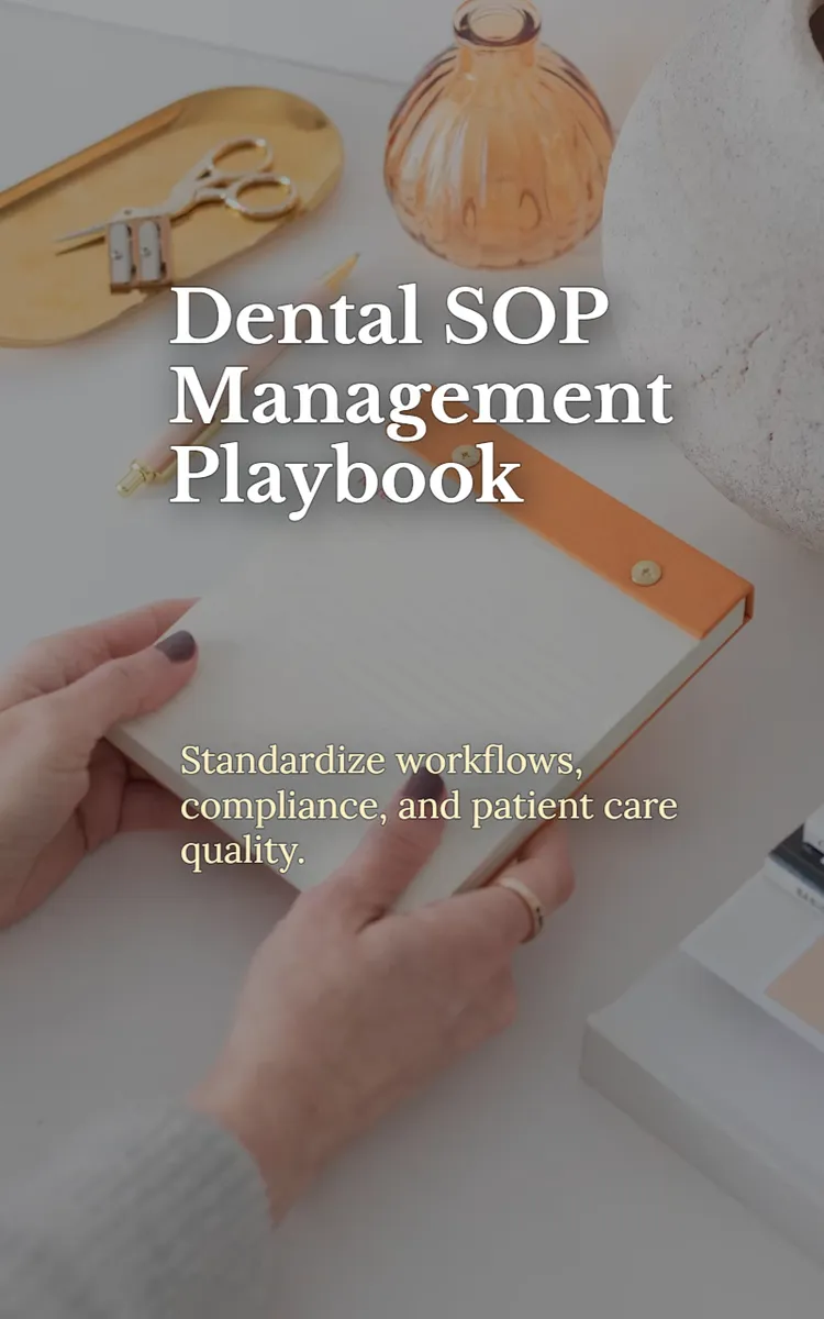 Dental SOP Management Playbook