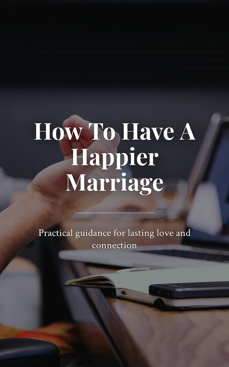 How To Have A Happier Marriage