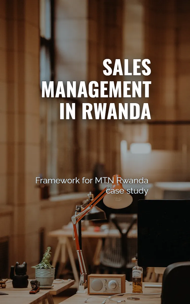 Sales Management In Rwanda