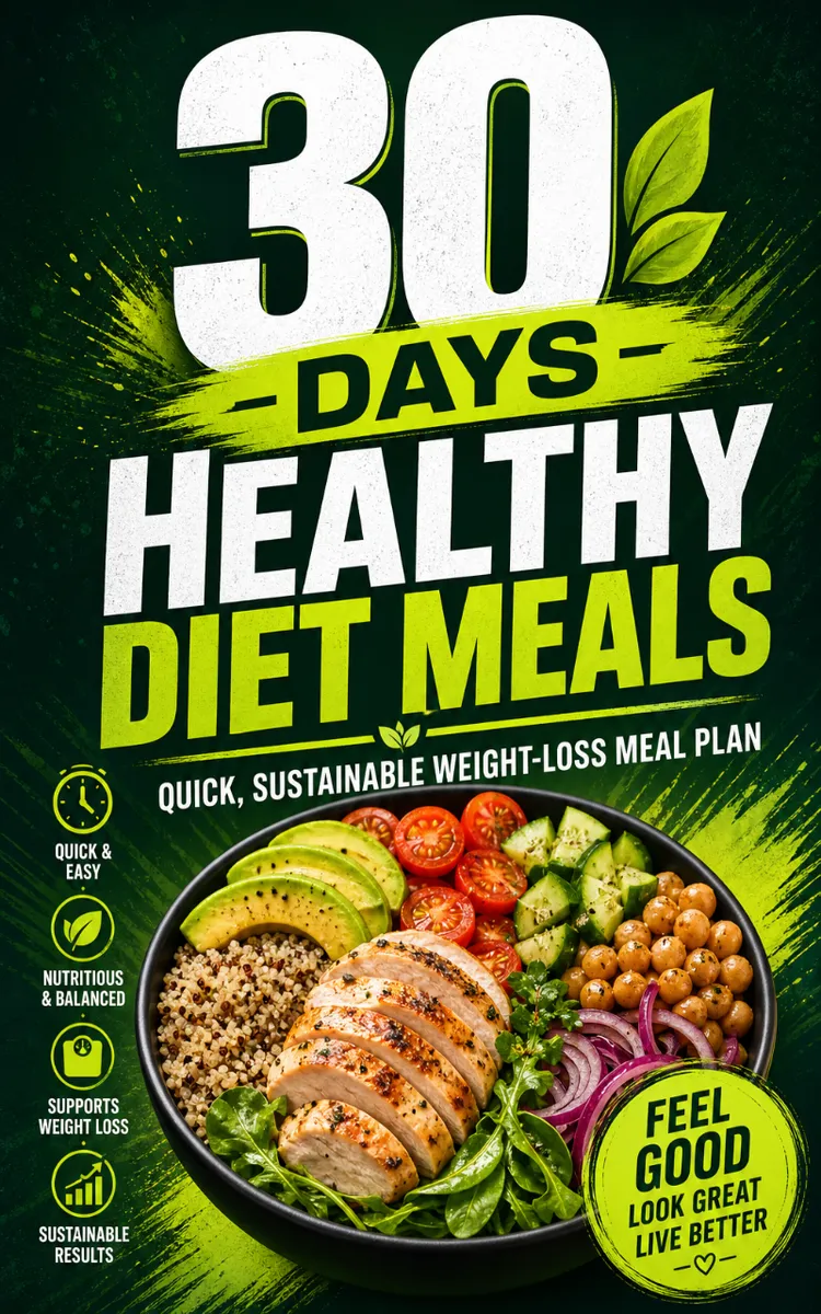 30 Days Healthy Diet Meals