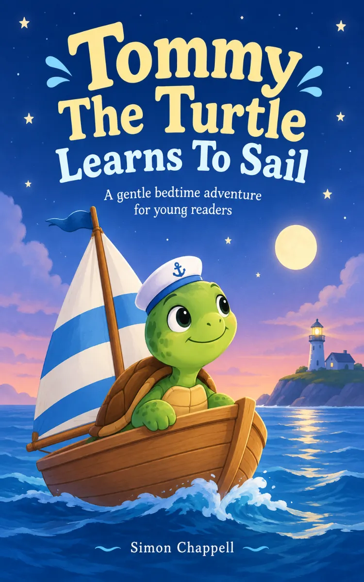 Tommy The Turtle Learns To Sail