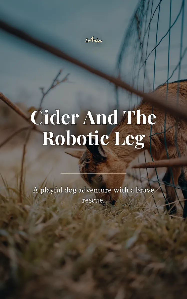 Cider And The Robotic Leg