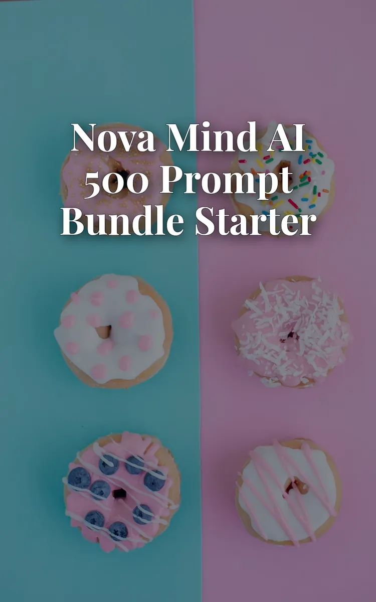 Nova Mind AI 500 Prompt Bundle Starter