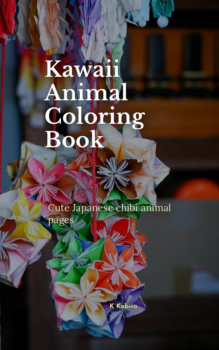 Kawaii Animal Coloring Book